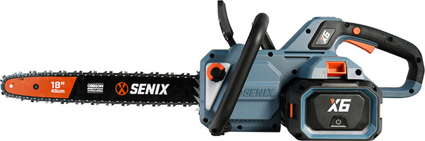 Пила цепная аккумуляторная Senix X6 60В / CSX6-M1-EU-0- фото2