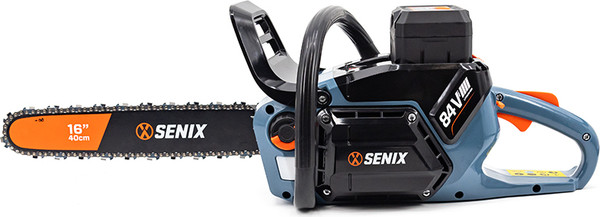 Пила цепная аккумуляторная Senix X8 84В / CSX8-H-EU- фото