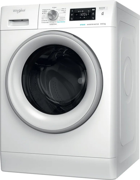 Стирально-сушильная машина Whirlpool FFWDB 864489 SV EE- фото2