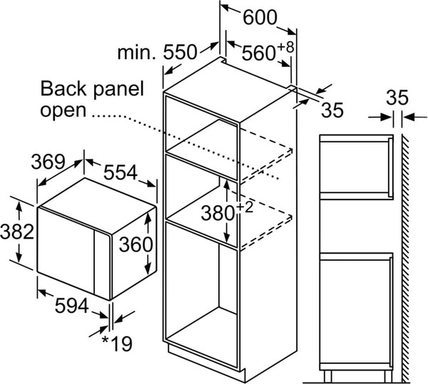 Микроволновая печь Bosch BEL554MB2- фото8