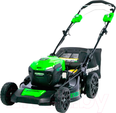 Газонокосилка электрическая Greenworks GD40LM46SP- фото