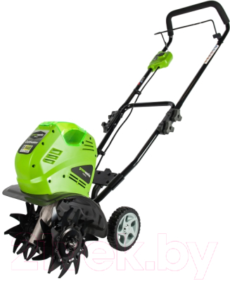 Мотокультиватор Greenworks G40TLK4- фото