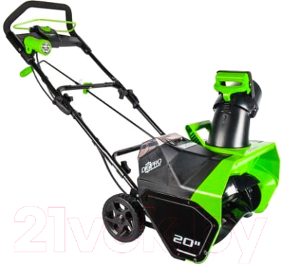 Снегоуборщик аккумуляторный Greenworks GD40SB 40V / 2600607- фото2