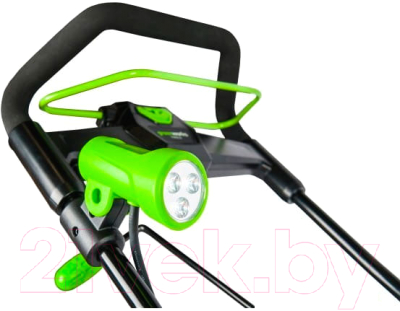 Снегоуборщик аккумуляторный Greenworks GD40SB 40V / 2600607- фото6