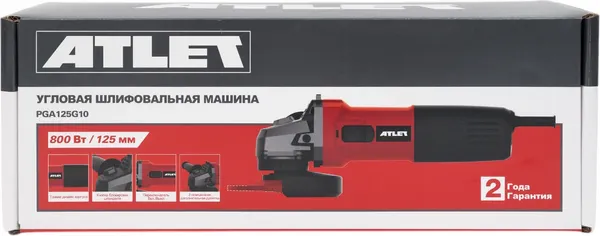 Угловая шлифовальная машина Atlet PGA125G10- фото10