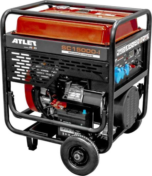 Бензиновый генератор Atlet SC15000-I- фото4