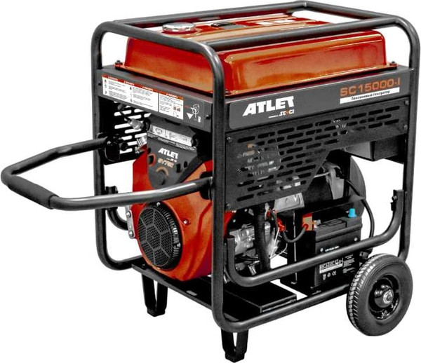 Бензиновый генератор Atlet SC15000-I- фото5