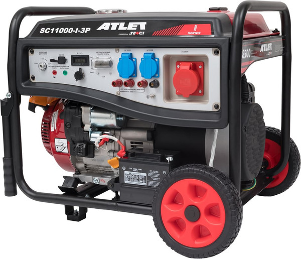 Бензиновый генератор Atlet SC11000-I-3P- фото3