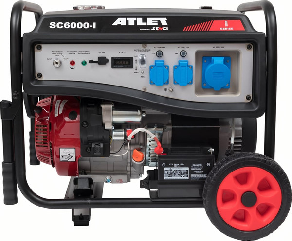 Бензиновый генератор Atlet SC6000-I- фото