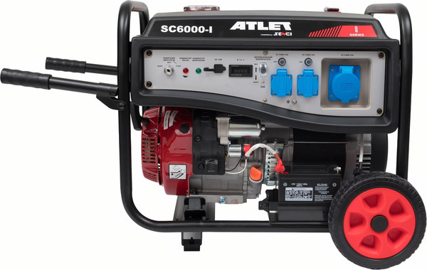 Бензиновый генератор Atlet SC6000-I- фото3