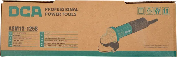 Угловая шлифовальная машина DCA ASM13-125B- фото10