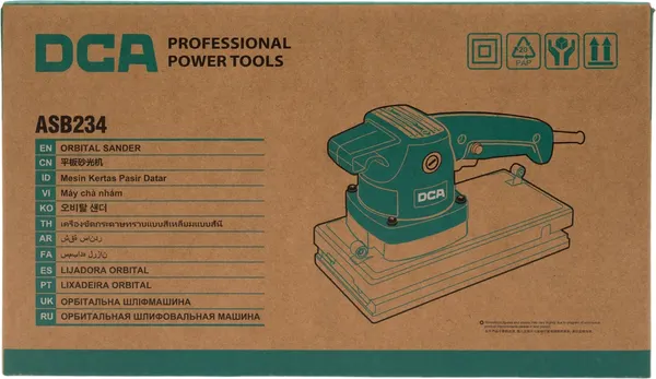 Вибрационная шлифовальная машина DCA ASB234- фото10