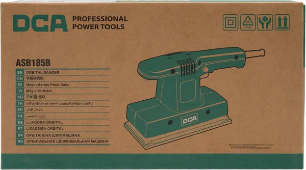Вибрационная шлифовальная машина DCA ASB185B- фото9