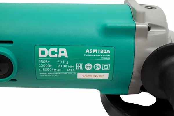 Угловая шлифовальная машина DCA ASM180A- фото7