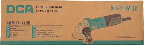 Угловая шлифовальная машина DCA ASM17-115B- фото10