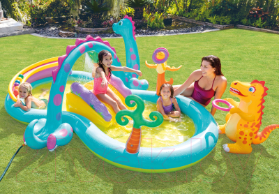 Водный игровой центр Intex Dinoland / 57135- фото4