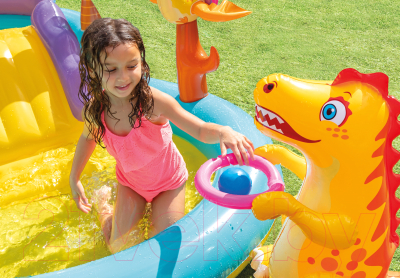 Водный игровой центр Intex Dinoland / 57135- фото9