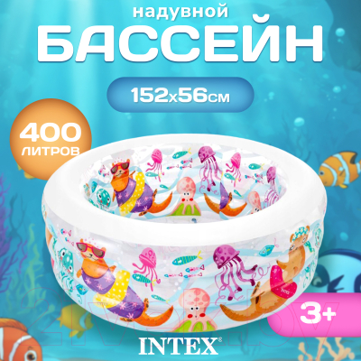 Надувной бассейн Intex 58480- фото