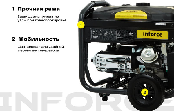 Бензиновый генератор Inforce GL 6500 04-03-15- фото4