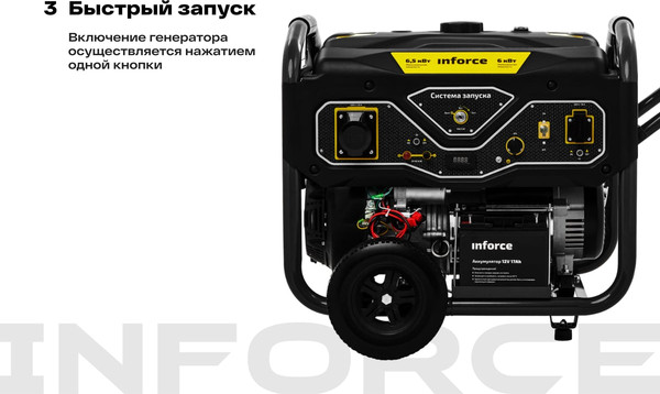 Бензиновый генератор Inforce GL 6500 04-03-15- фото5