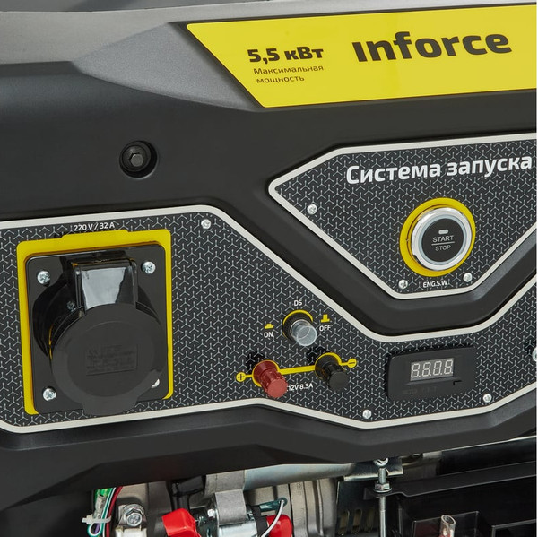 Бензиновый генератор Inforce GL 5500 04-03-21- фото10