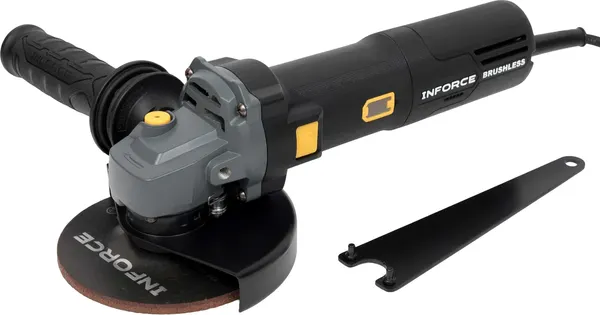 Угловая шлифовальная машина Inforce AG5015ACSV-BL- фото4
