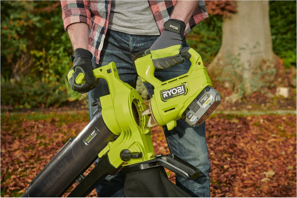 Воздуходувка аккумуляторная Ryobi RY18BVXA-150- фото2