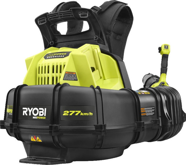 Воздуходувка аккумуляторная Ryobi Ранцевая RY36BPXB-0- фото3