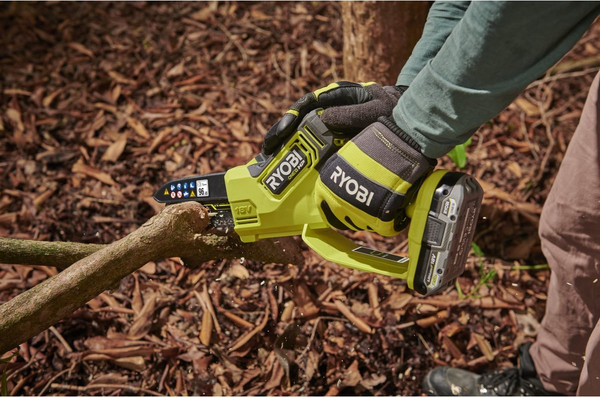 Пила цепная аккумуляторная Ryobi RY18PSX15A-120- фото7