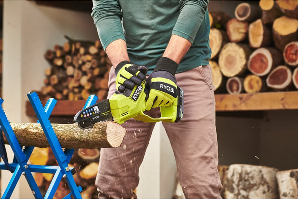 Пила цепная аккумуляторная Ryobi RY18PSX15A-120- фото9