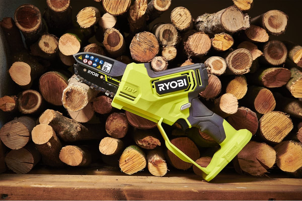 Пила цепная аккумуляторная Ryobi RY18PSX10A-120- фото4