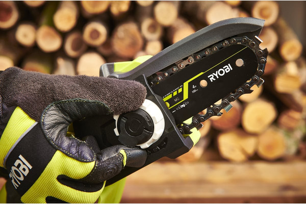 Пила цепная аккумуляторная Ryobi RY18PSX10A-120- фото6