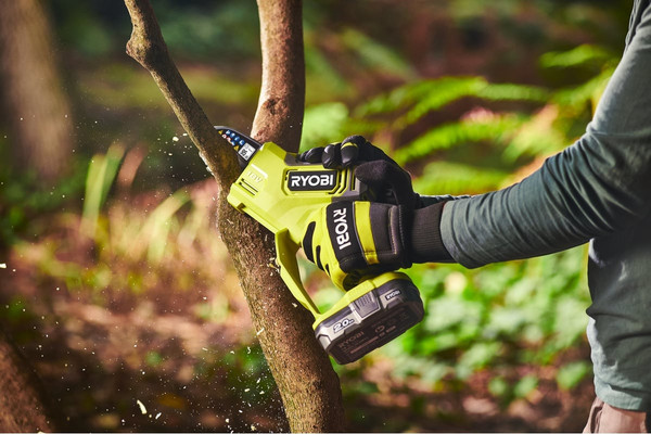 Пила цепная аккумуляторная Ryobi RY18PSX10A-120- фото9