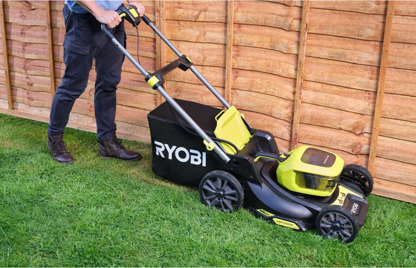 Газонокосилка аккумуляторная Ryobi RY18LMX46A-250- фото5