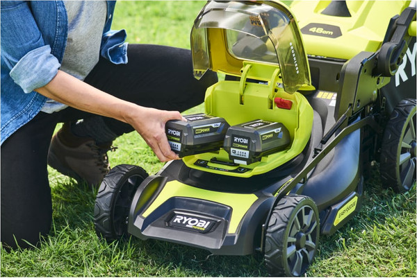 Газонокосилка аккумуляторная Ryobi RY36LMXSP46A-150- фото3
