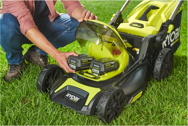 Газонокосилка аккумуляторная Ryobi RY36LMX46A-150- фото4