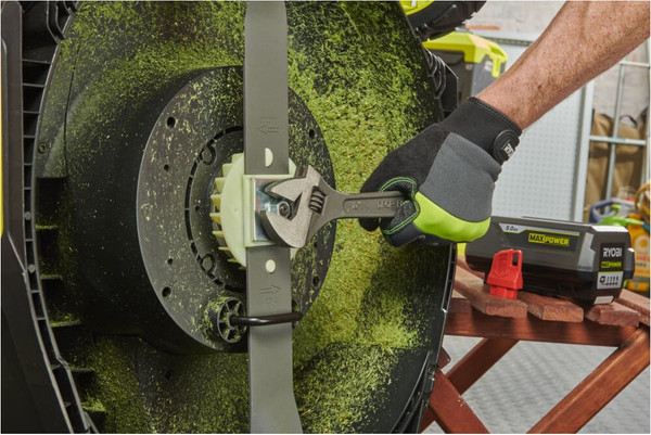 Газонокосилка аккумуляторная Ryobi RY36LMX46A-150- фото6