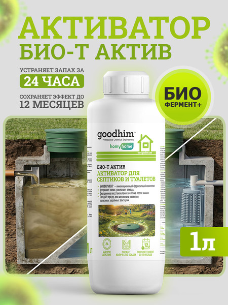 Жидкость для биотуалета GoodHim Био-Т Актив / 16246- фото10