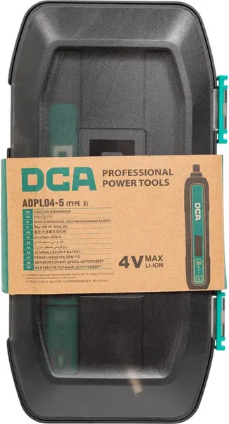 Электроотвертка DCA Аккумуляторная ADPL04-5- фото9