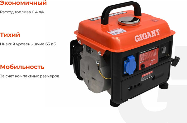 Бензиновый генератор Gigant GGL-950- фото3