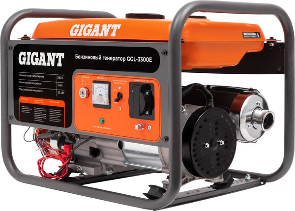 Бензиновый генератор Gigant GGL-3300E- фото