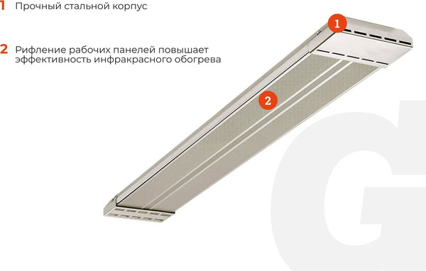 Инфракрасный обогреватель Gigant IHI-1.5- фото3
