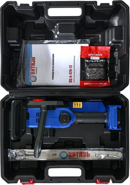 Пила цепная аккумуляторная ВИТЯЗЬ ПЦ-А-420-12- фото7