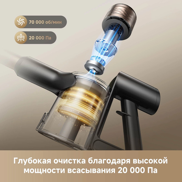 Вертикальный пылесос Dreame Cordless Vacuum Cleaner R10s Lite/ VRV80A- фото3