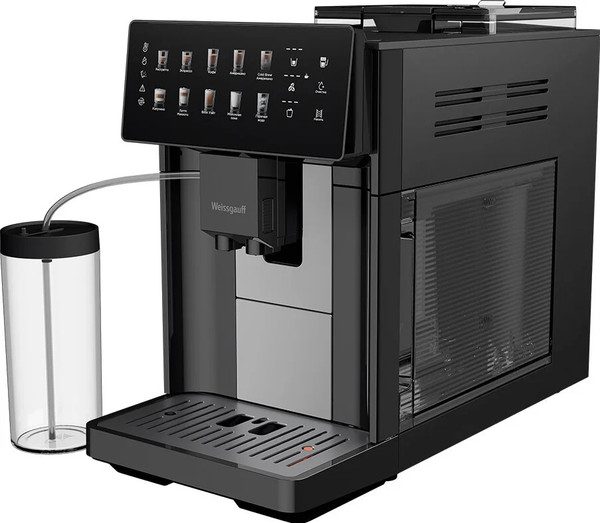 Кофемашина Weissgauff WCM-365 Automatic ColorTouch Cappuccino Nero- фото