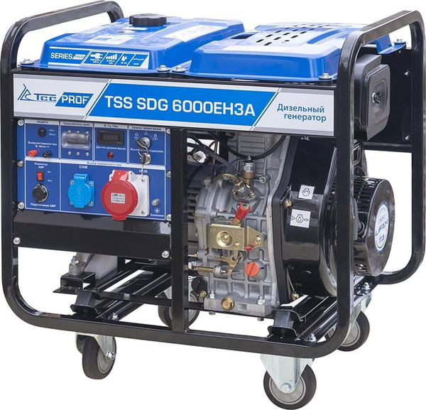 Дизельный генератор TCC SDG 6000EH3A / 077016- фото