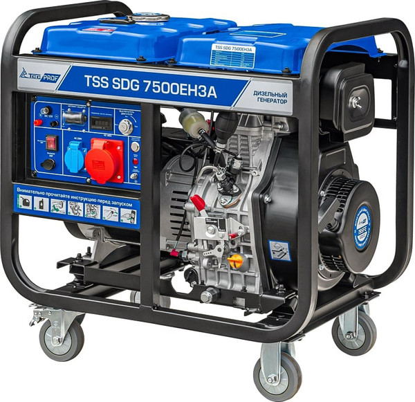 Дизельный генератор TCC SDG 7500EH3A / 200027- фото
