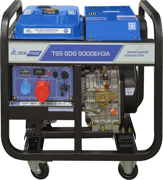 Дизельный генератор TCC SDG 9000EH3A / 100031- фото2