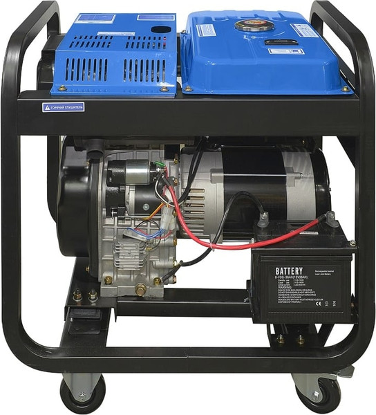 Дизельный генератор TCC SDG 9000EH3A / 100031- фото3