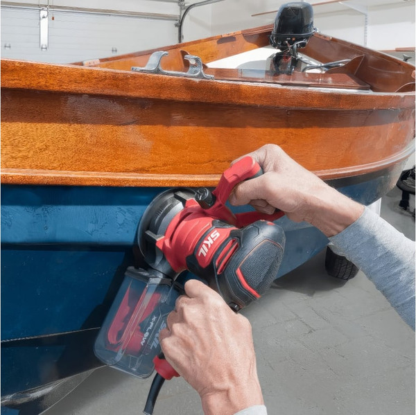 Эксцентриковая шлифовальная машина Skil SR2117SE00- фото4